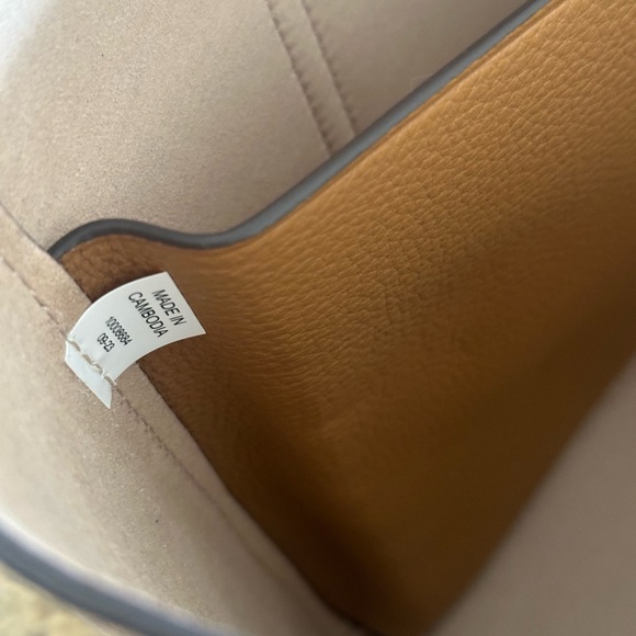 We Tory Burch Thea large leather tote tiramisu - Picture 10 of 11